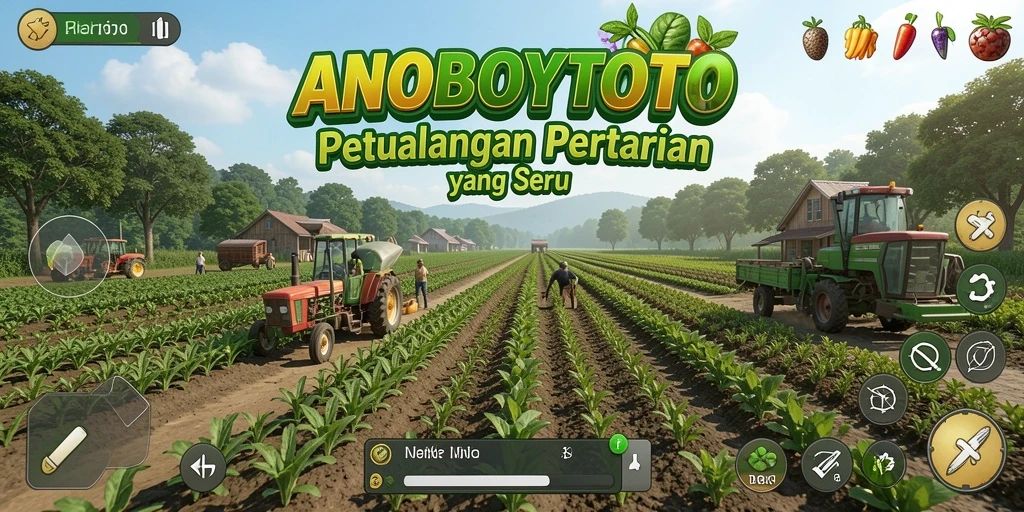 Gameplay seru ANOBOYTOTO di dunia pertanian.