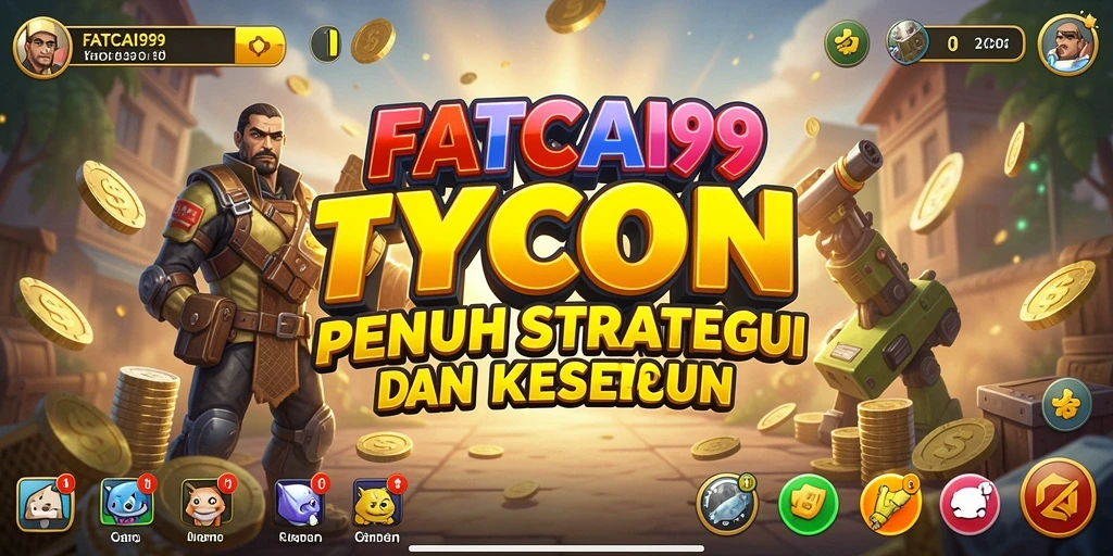Screenshot gameplay FATCAI99 menampilkan pengalaman seru dalam membangun kerajaan bisnis.