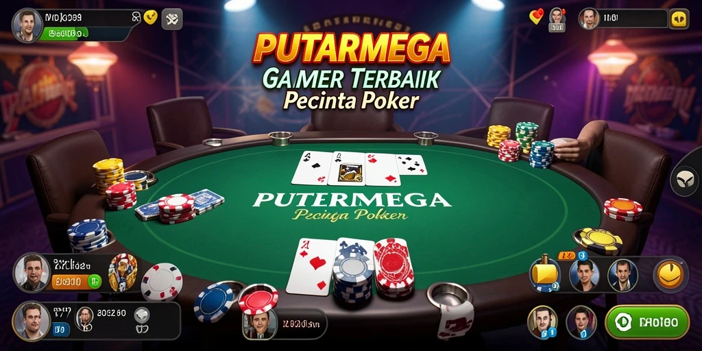 Screenshot gameplay PUTARMEGA yang menarik dan menegangkan.